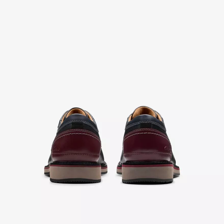 Zapatos Oxford Monahan de cuero liso negro para hombre | Clark’s Zapatos Oxford Monahan de cuero liso negro para hombre | Clark’s