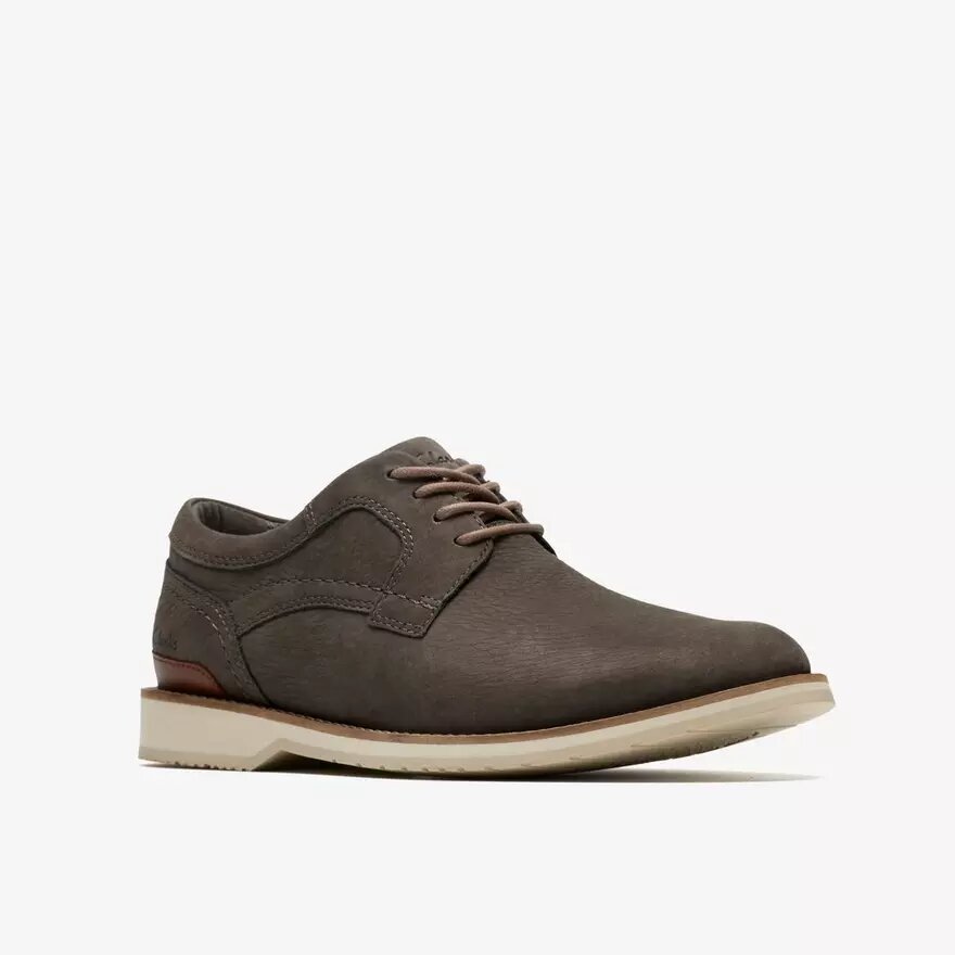 Zapatos Oxford Monahan lisos de nubuck color piedra para hombre Zapatos Oxford Monahan lisos de nubuck color piedra para hombre