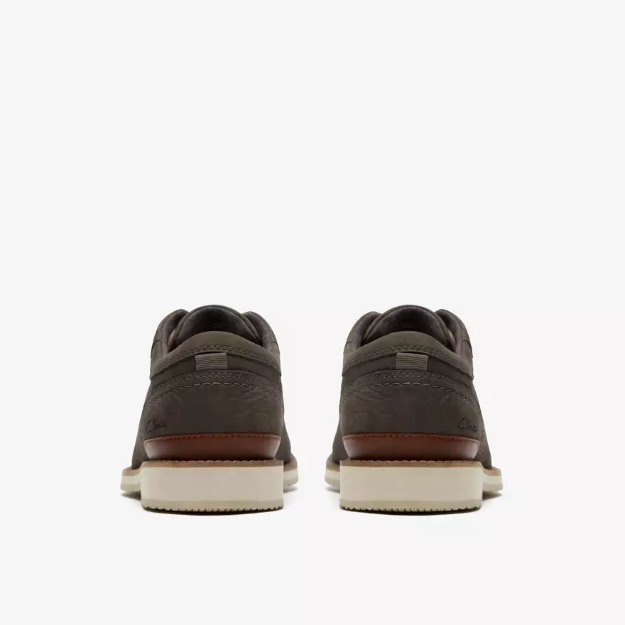 Zapatos Oxford Monahan lisos de nubuck color piedra para hombre Zapatos Oxford Monahan lisos de nubuck color piedra para hombre