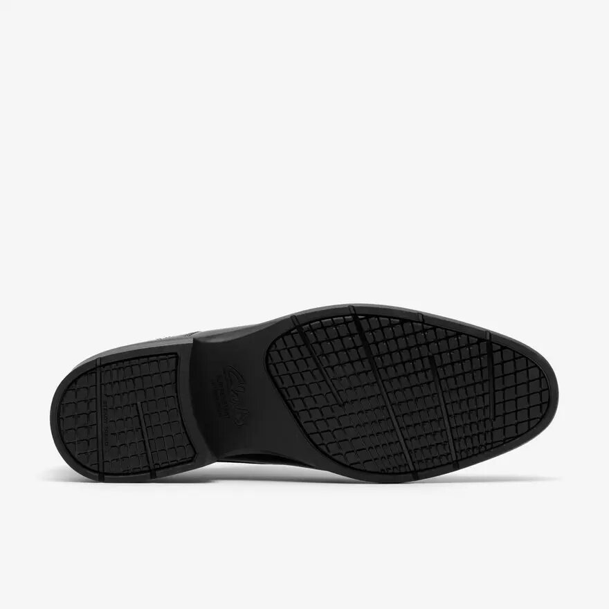 Zapatos Oxford Steadwell Cap de cuero negro para hombre Zapatos Oxford Steadwell Cap de cuero negro para hombre