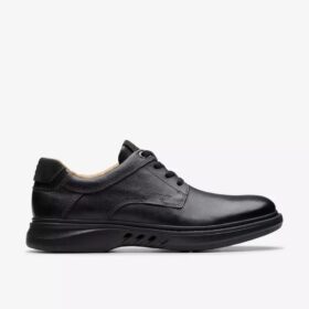 Zapatos Oxford Un Briley Pace de cuero negro para hombre | Clark’s