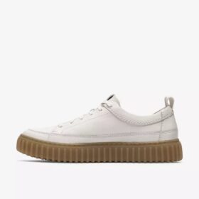 Zapatos Torhill Lace de cuero blanco para hombre