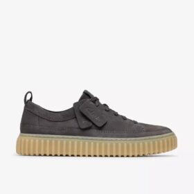 Zapatos Torhill Lace de nubuck gris oscuro para hombre