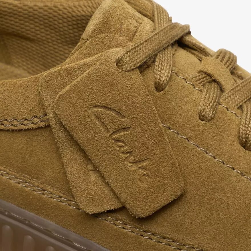 Zapatos Torhill Lace para hombre en ante ocre Zapatos Torhill Lace para hombre en ante ocre