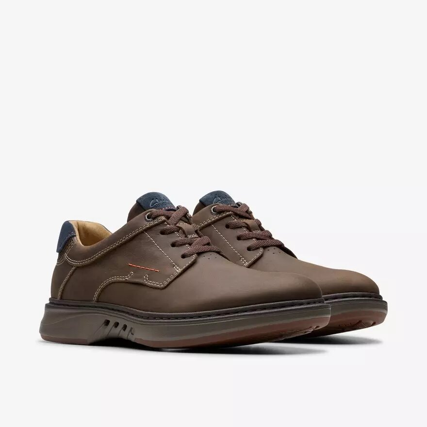 Zapatos Un Briley Pace de nubuck marrón para hombre | Clark’s Zapatos Un Briley Pace de nubuck marrón para hombre | Clark’s