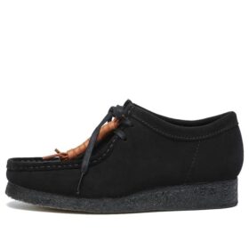 Zapatos Wallabee™ de ante negro para hombre