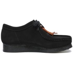 Zapatos Wallabee™ de ante negro para hombre
