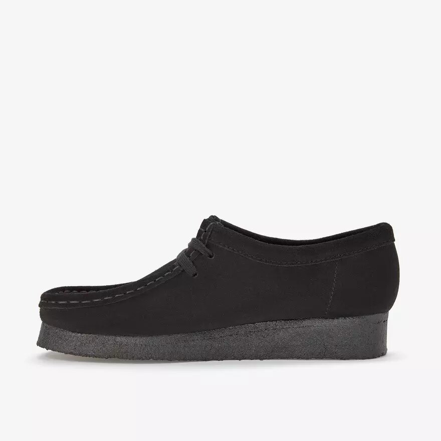 Zapatos Wallabee™ de ante negro para mujer Zapatos Wallabee™ de ante negro para mujer