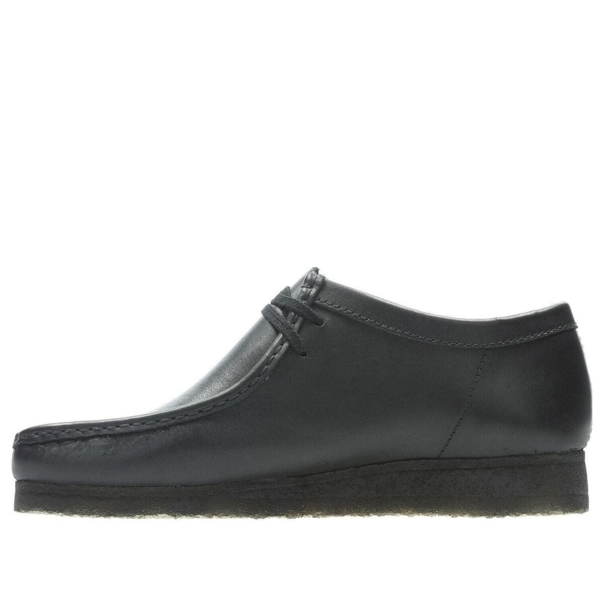Zapatos Wallabee™ de cuero negro para hombre Zapatos Wallabee™ de cuero negro para hombre