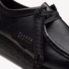 Zapatos Wallabee™ de cuero negro para hombre Zapatos Wallabee™ de cuero negro para hombre