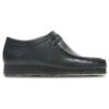 Zapatos Wallabee™ de cuero negro para hombre Zapatos Wallabee™ de cuero negro para hombre