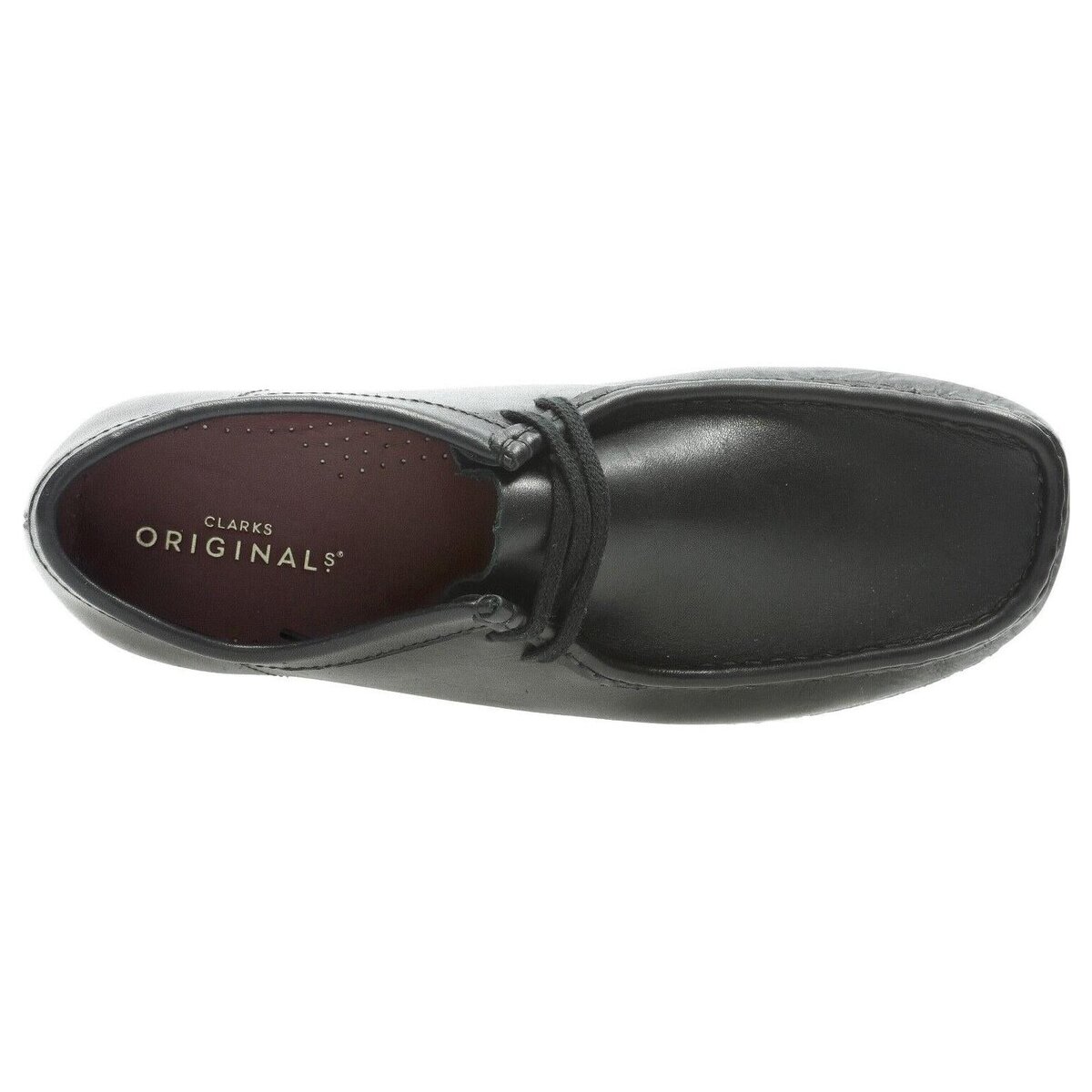 Zapatos Wallabee™ de cuero negro para hombre Zapatos Wallabee™ de cuero negro para hombre