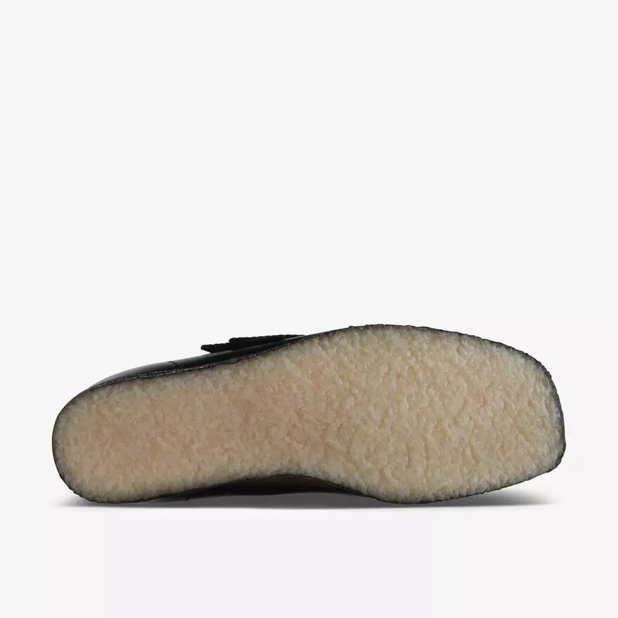 Zapatos Wallabee™ de cuero negro para hombre Zapatos Wallabee™ de cuero negro para hombre