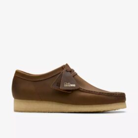 Zapatos Wallabee™ de piel encerada para hombre