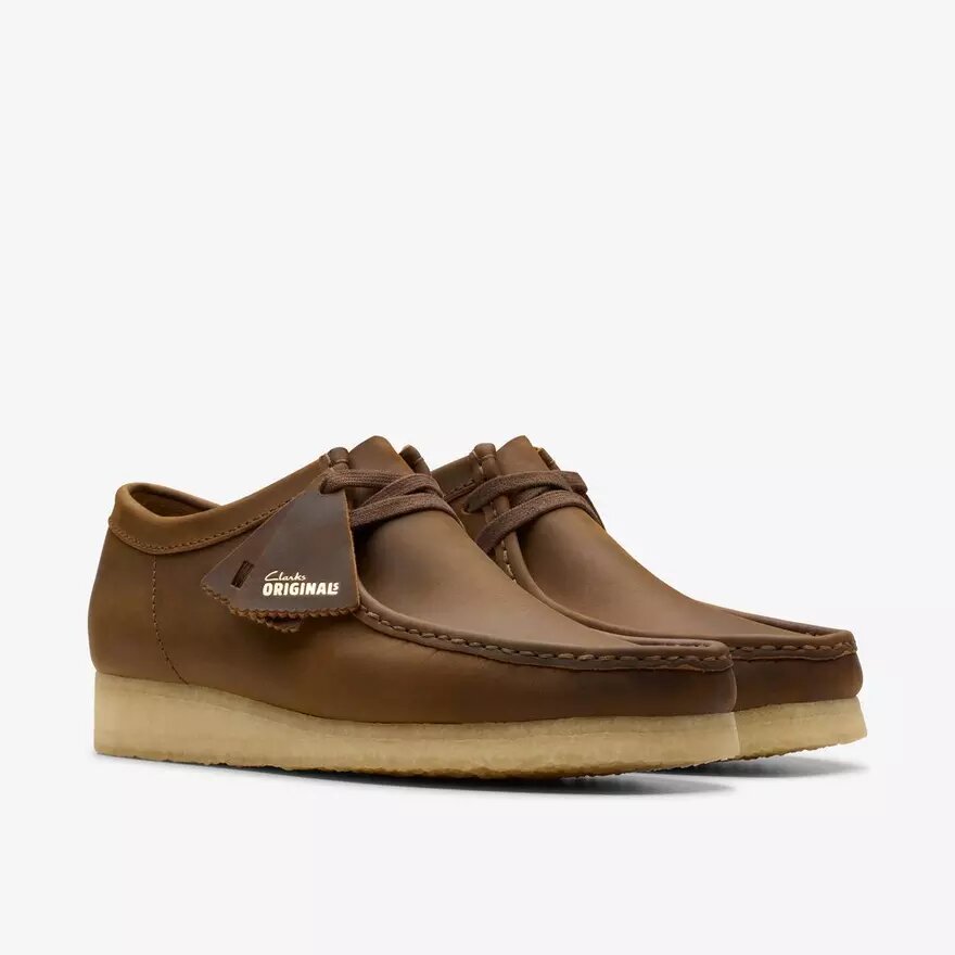 Zapatos Wallabee™ de piel encerada para hombre Zapatos Wallabee™ de piel encerada para hombre
