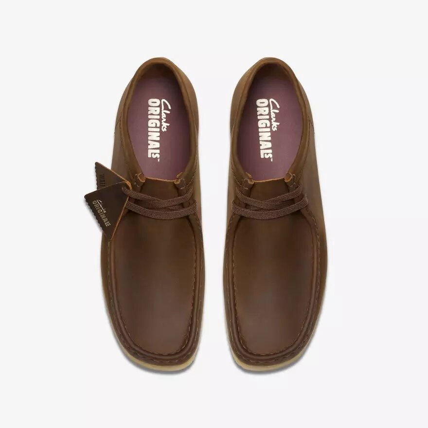 Zapatos Wallabee™ de piel encerada para hombre Zapatos Wallabee™ de piel encerada para hombre