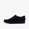 Zapatos Wallabee para niños mayores, de ante negro
