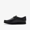 Zapatos Wallabee™ para niños mayores, de piel negra