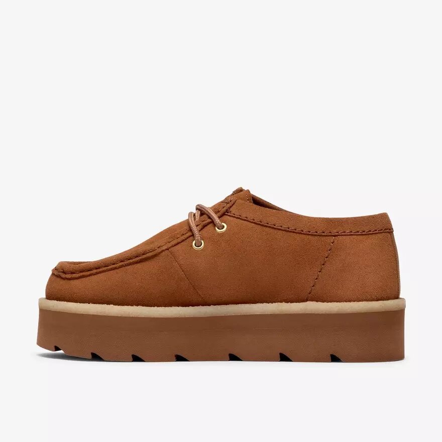 Zapatos Wallabees Meare Walla Mid de ante color tostado para mujer Zapatos Wallabees Meare Walla Mid de ante color tostado para mujer