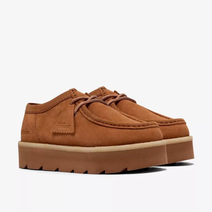 Zapatos Wallabees Meare Walla Mid de ante color tostado para mujer Zapatos Wallabees Meare Walla Mid de ante color tostado para mujer