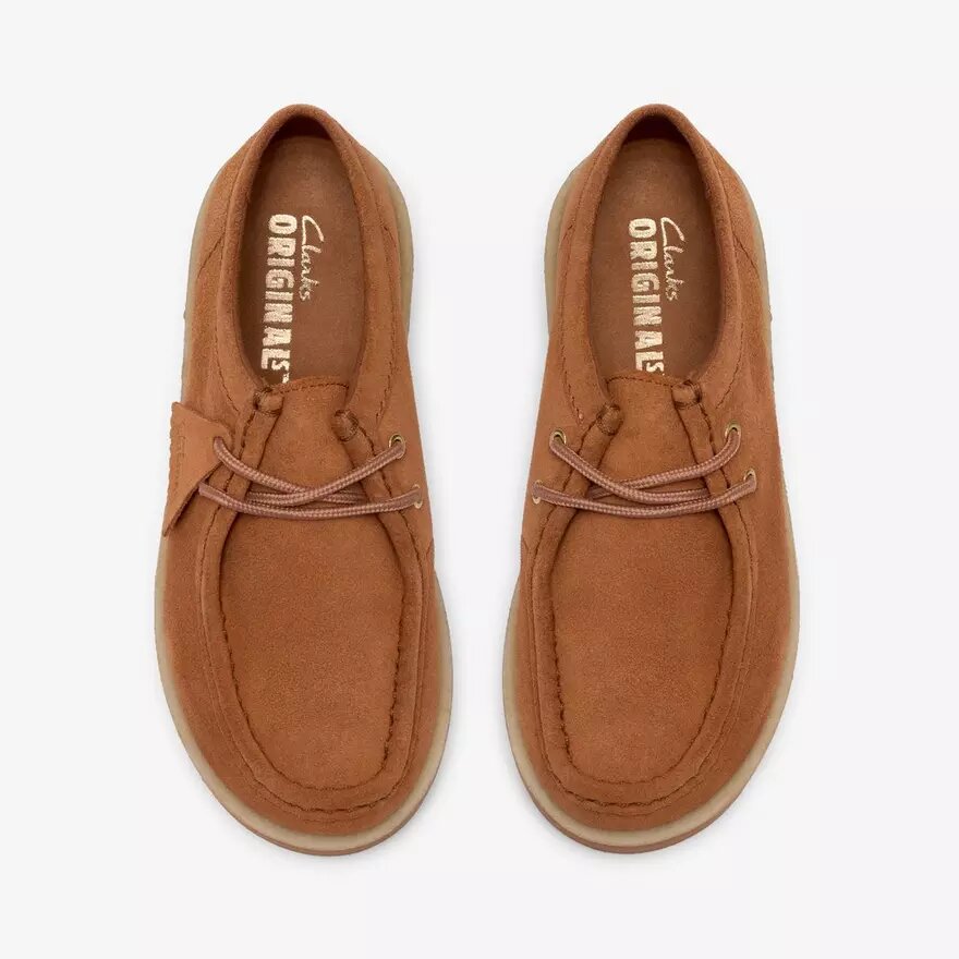 Zapatos Wallabees Meare Walla Mid de ante color tostado para mujer Zapatos Wallabees Meare Walla Mid de ante color tostado para mujer