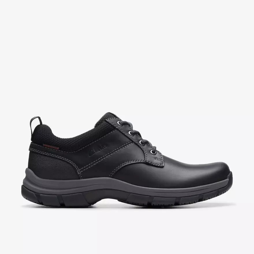Zapatos Walpath Low de cuero negro con cordones para hombre Zapatos Walpath Low de cuero negro con cordones para hombre