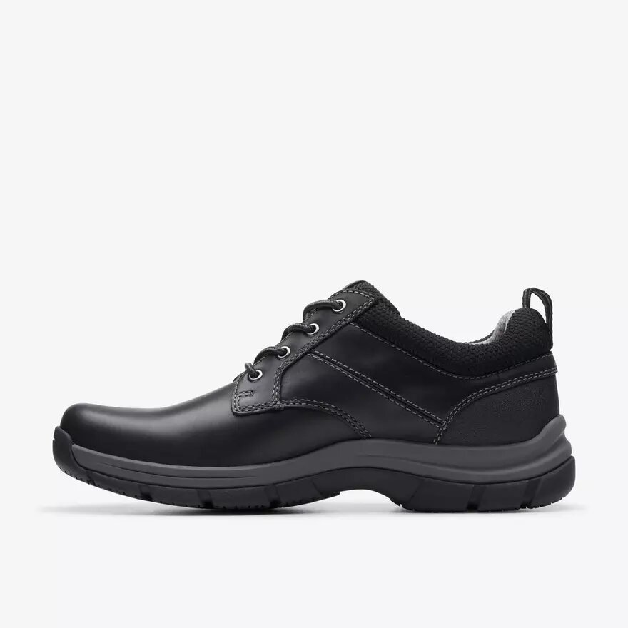 Zapatos Walpath Low de cuero negro con cordones para hombre Zapatos Walpath Low de cuero negro con cordones para hombre