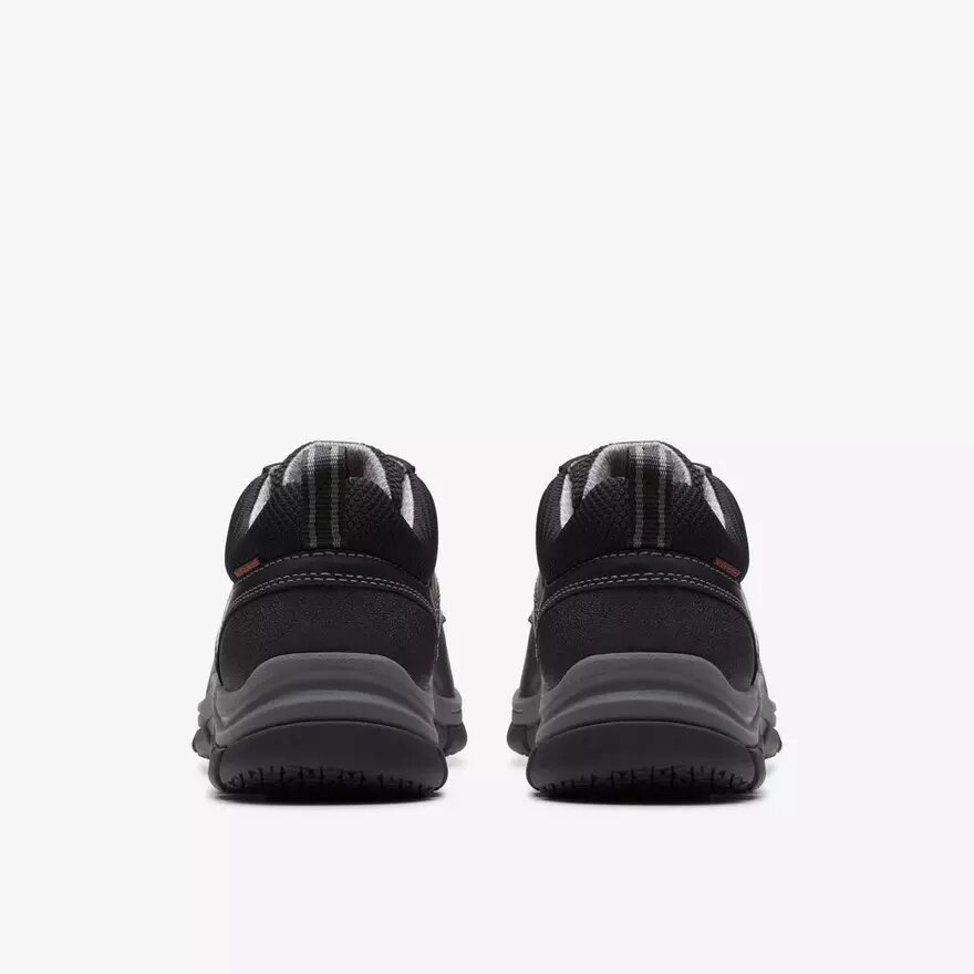 Zapatos Walpath Low de cuero negro con cordones para hombre Zapatos Walpath Low de cuero negro con cordones para hombre