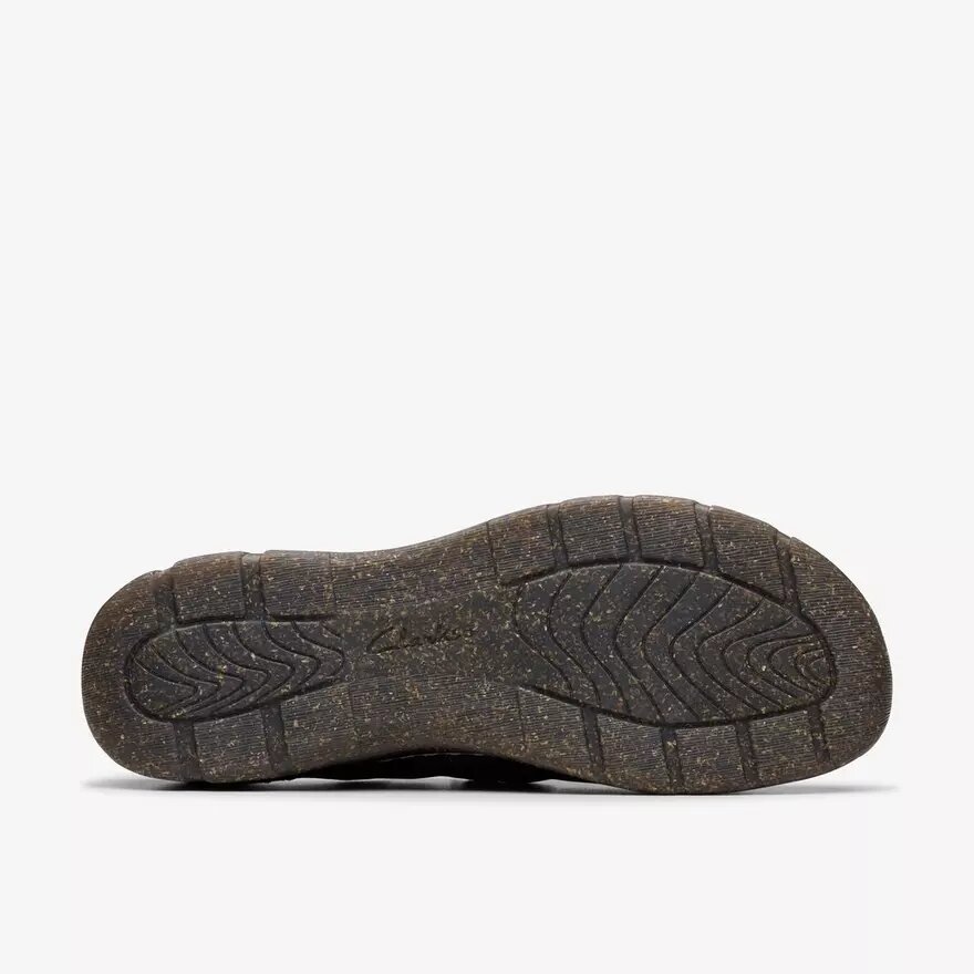 Zuecos Orlene para mujer, de nubuck negro y Mules Zuecos Orlene para mujer, de nubuck negro y Mules