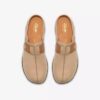 Zuecos Orlene para mujer en nubuck color topo: zuecos y Mules Zuecos Orlene para mujer en nubuck color topo: zuecos y Mules
