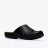 Zuecos y Mules de cuero negro Laurieann Lux para mujer